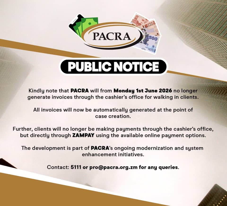 CHANGE IN INVOICING