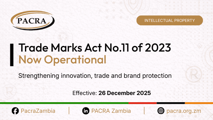 NOTICE ON THE OPERATIONALISATION OF THE TRADE MARKS ACT NO. 11 OF 2023